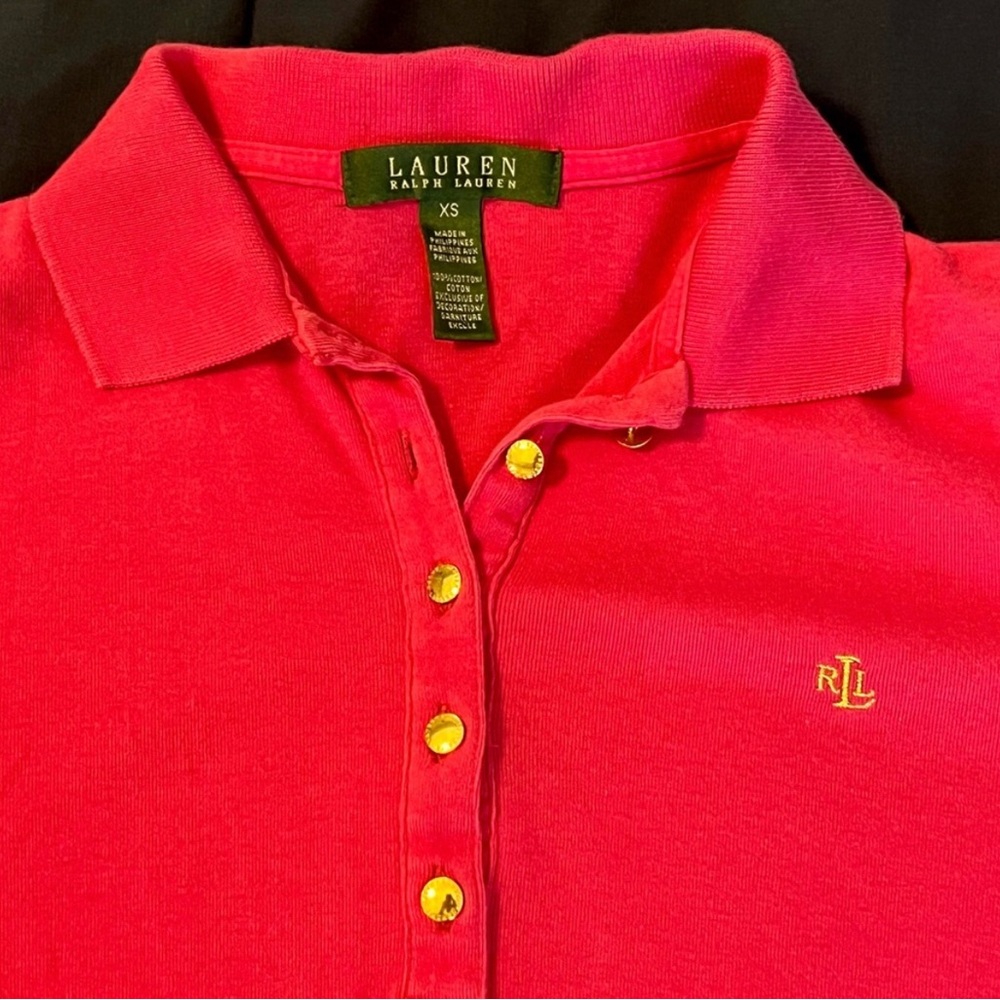 Lauren Ralph Lauren polo shirt PINK size XS. Excellent condition